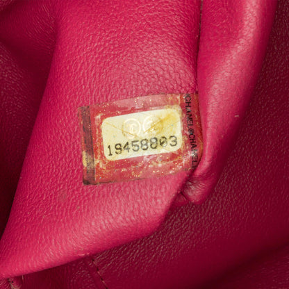 Chanel CC Quilted Patent Clutch with Chain (SHG-BPixGf)