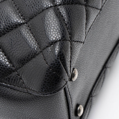 Chanel Caviar Leather City Small Shopping Tote