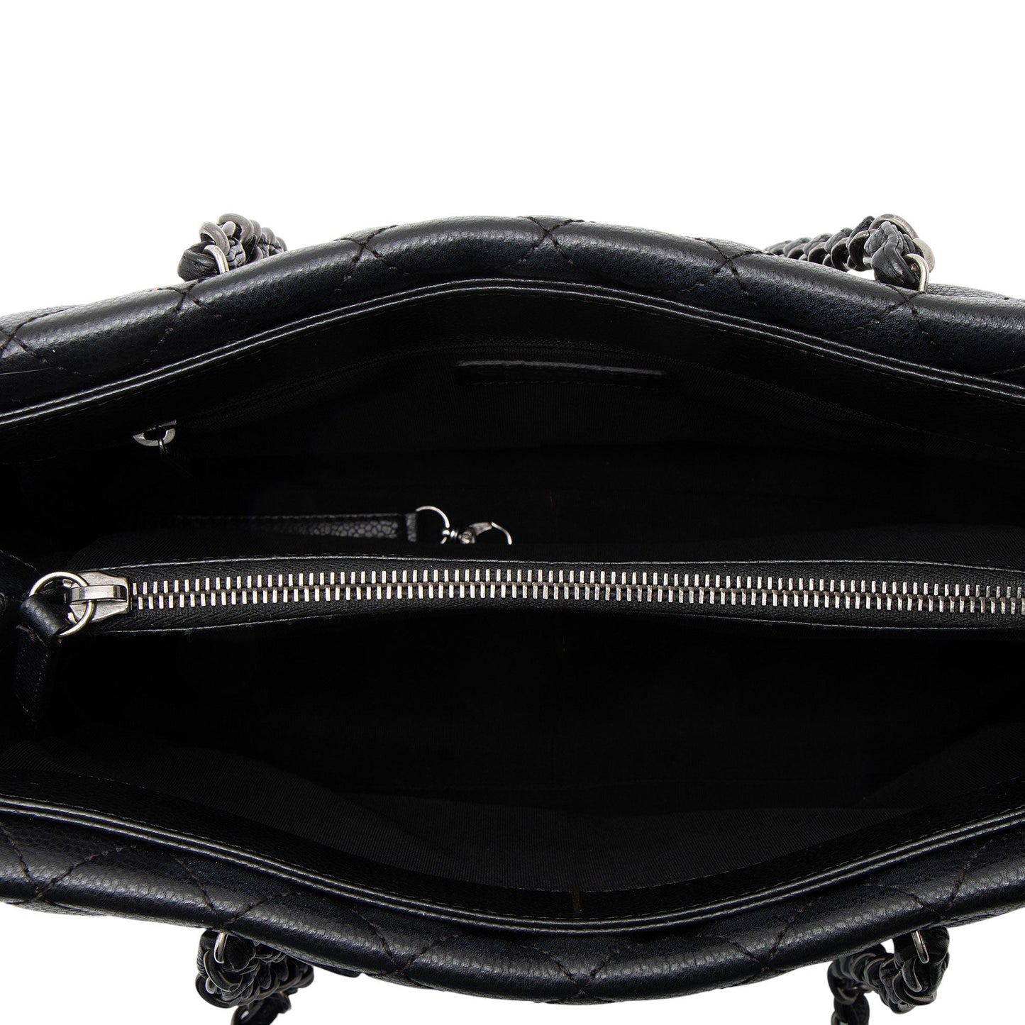 Chanel Caviar Leather City Small Shopping Tote