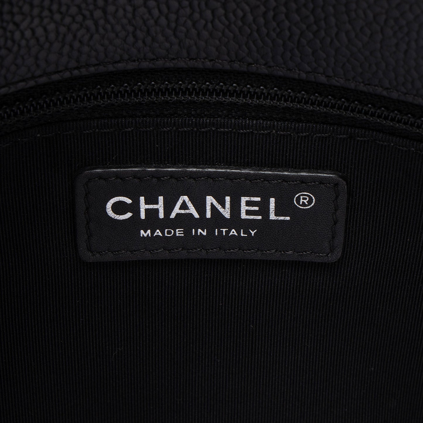 Chanel Caviar Leather City Small Shopping Tote