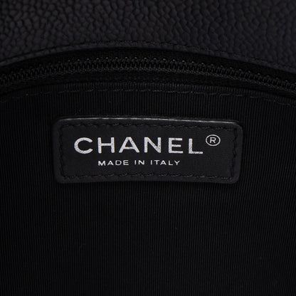 Chanel Caviar Leather City Small Shopping Tote