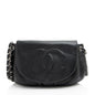 Chanel Caviar Leather Half Moon Shoulder Bag