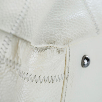 Chanel Choco Bar Caviar Leather Shoulder Bag (SHG-19777)