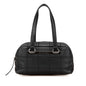 Chanel Choco Bar Caviar Shoulder Bag
