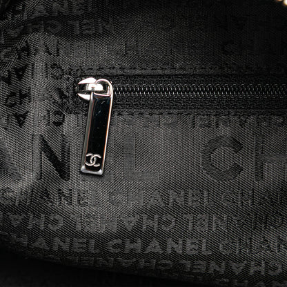 Chanel Choco Bar Caviar Shoulder Bag