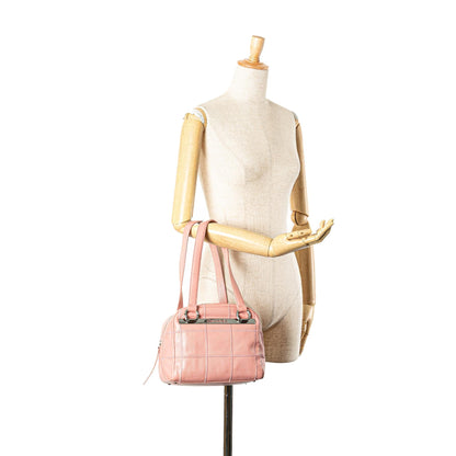 Chanel Choco Bar Caviar Shoulder Bag