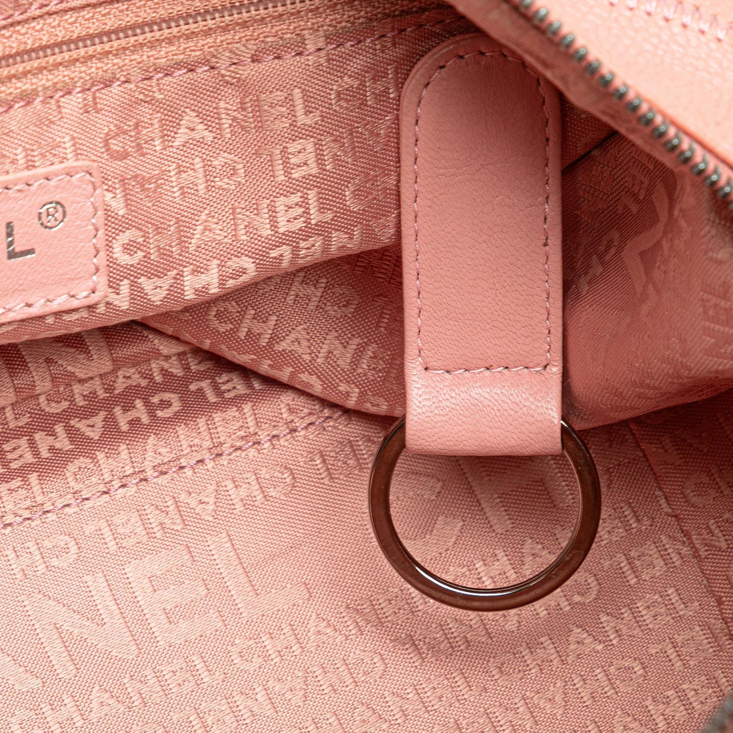 Chanel Choco Bar Caviar Shoulder Bag