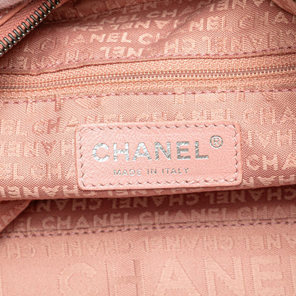 Chanel Choco Bar Caviar Shoulder Bag