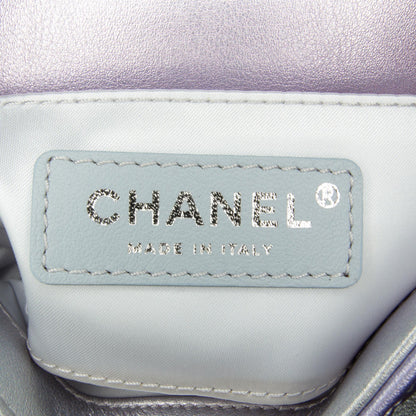 Chanel Iridescent Lambskin Wristlet Clutch Bag (SHG-OsxRyI)