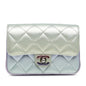 Chanel Iridescent Lambskin Wristlet Clutch Bag (SHG-OsxRyI)