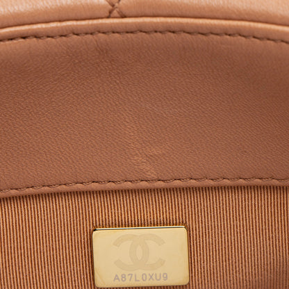 Chanel Lambskin 19 Large Flap Shoulder Bag (SHF-fY8hAg)