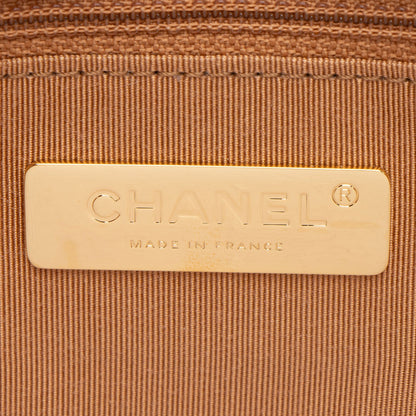 Chanel Lambskin 19 Large Flap Shoulder Bag (SHF-fY8hAg)