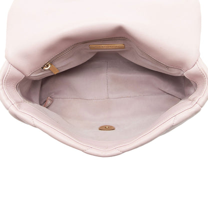 Chanel Lambskin 19 Medium Flap Shoulder Bag (SHF-YSbPqL)