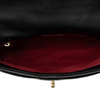 Chanel Lambskin 19 Medium Flap Shoulder Bag