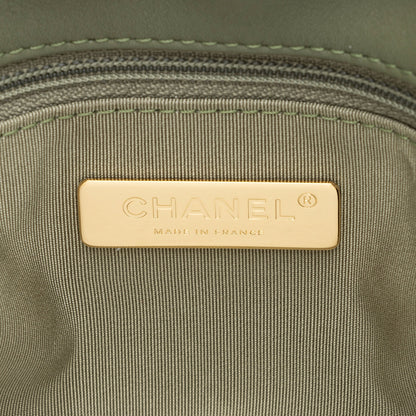 Chanel Lambskin 19 Medium Flap Shoulder Bag