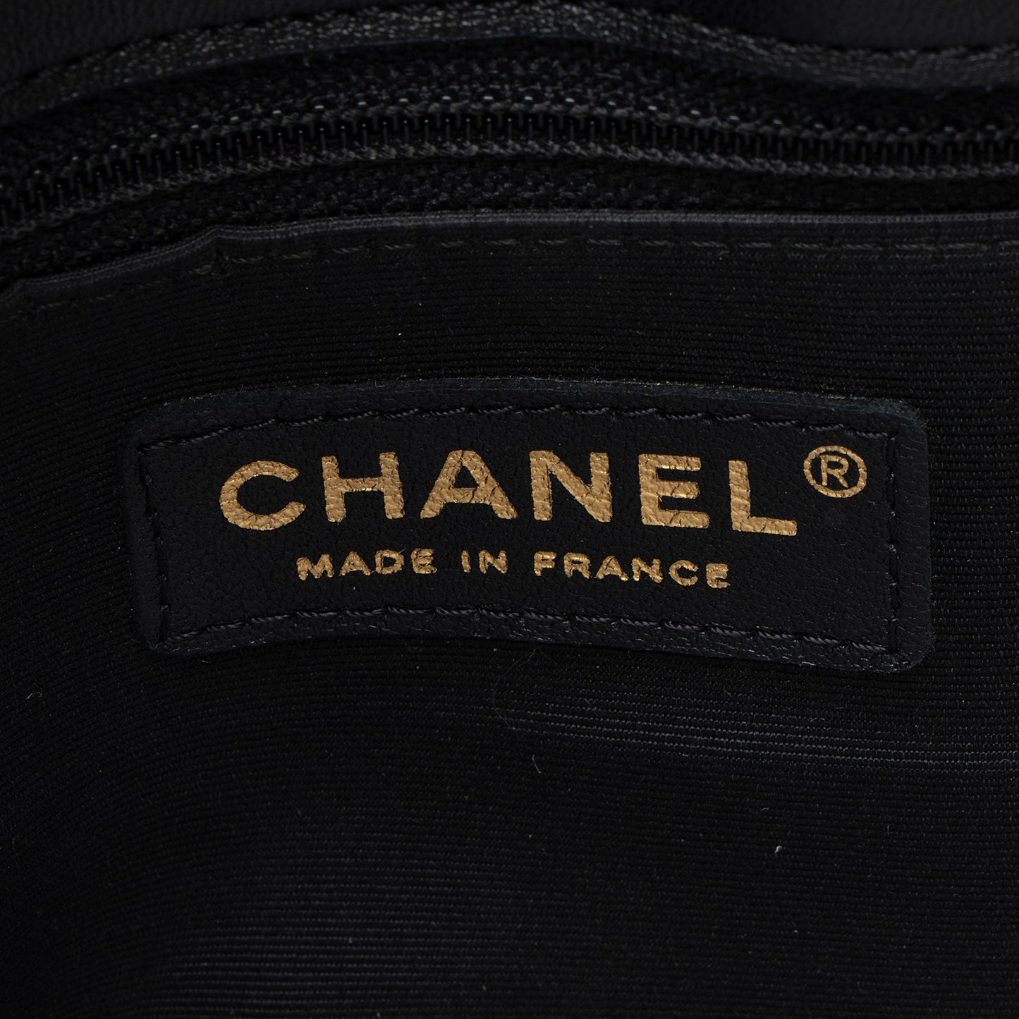 Chanel Lambskin Elegant CC Large Shopping Tote