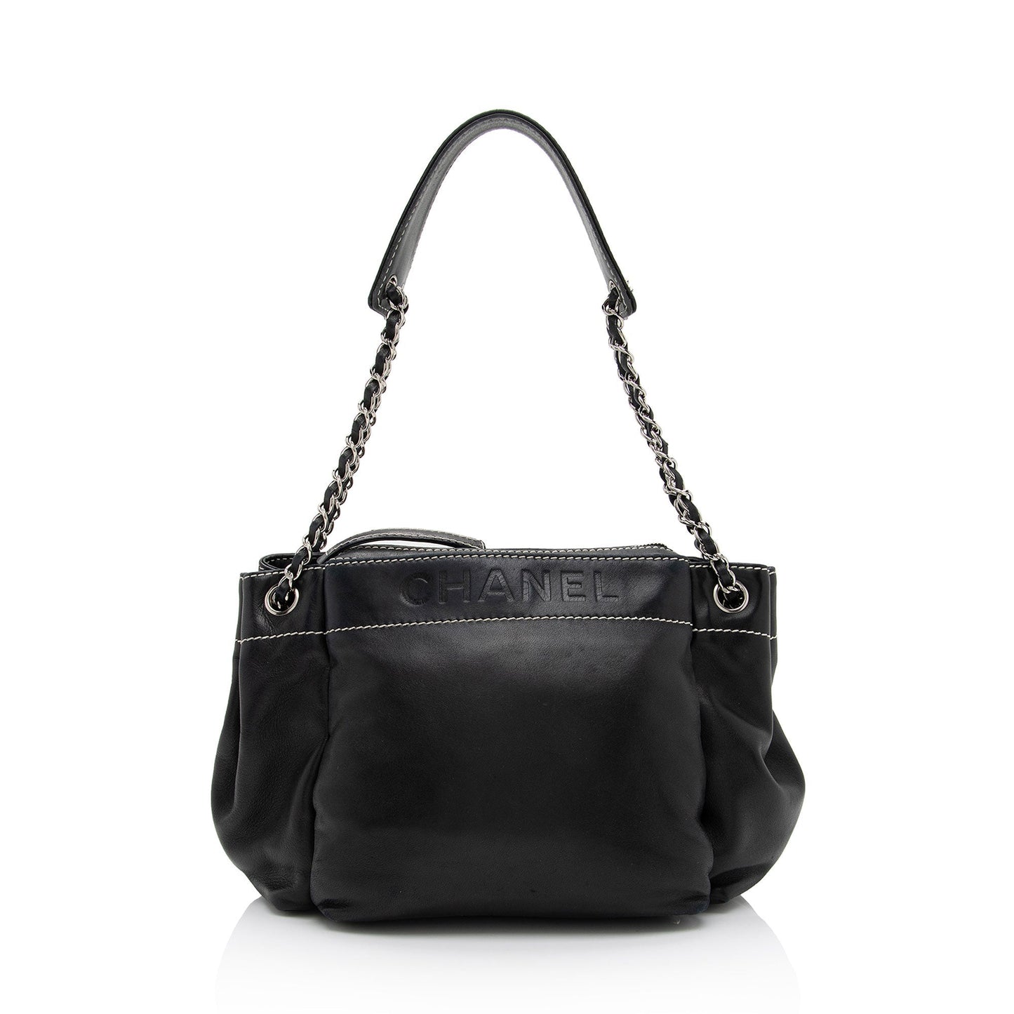 Chanel Lambskin LAX Accordion Shoulder Bag (SHF-WhynN4)