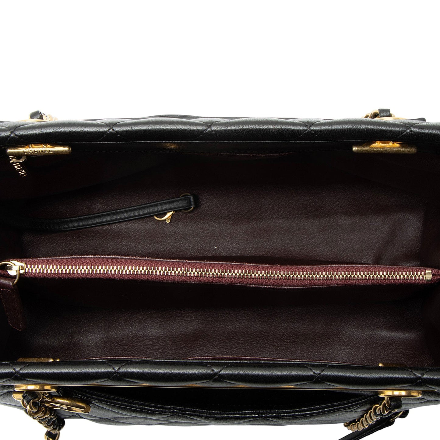 Chanel Lambskin Trendy CC Shopping Tote