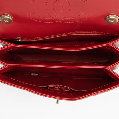 Chanel Lambskin Trendy CC Top Handle Small Shoulder Bag (SHF-22999)