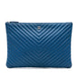 Chanel Large CC Chevron Caviar O Case Clutch