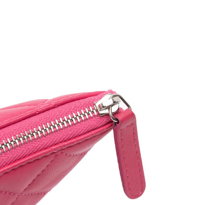 Chanel Large Quilted Lambskin O Case Clutch