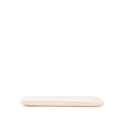 Chanel Large Raffia Deauville O Case Clutch