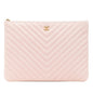 Chanel Medium CC Chevron Caviar O Case Clutch