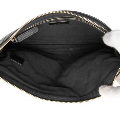 Chanel Medium Quilted Caviar Boy O Case Clutch