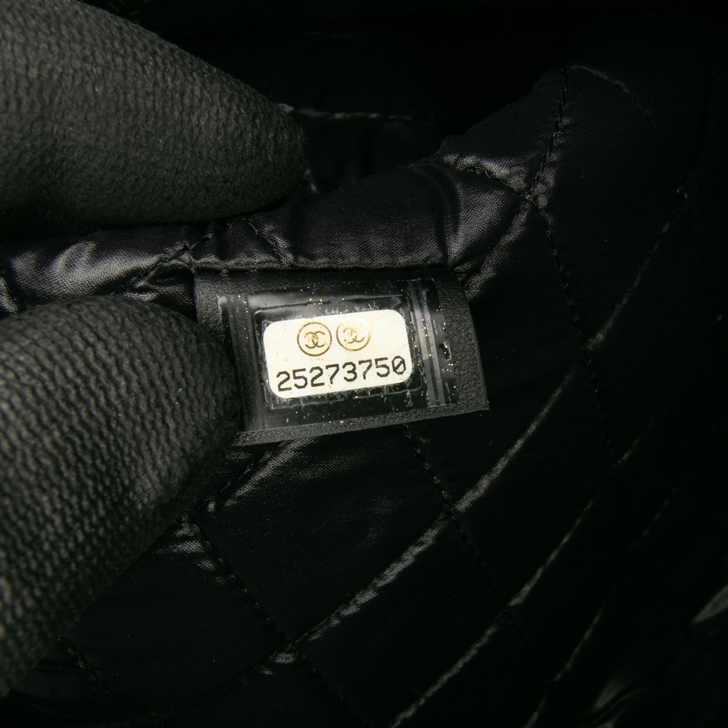 Chanel Medium Quilted Caviar O Case Clutch