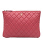 Chanel Medium Quilted Caviar O Case Clutch