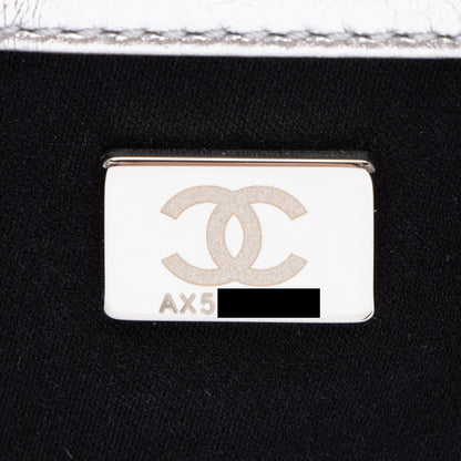 Chanel Metallic Lambskin Club Monaco Large Shopping Tote