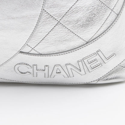 Chanel Metallic Lambskin Club Monaco Large Shopping Tote