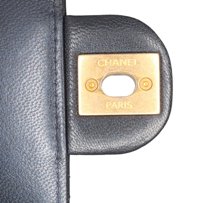 Chanel Mini Goatskin Chic Pearls Clutch On Chain