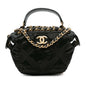 Chanel Nylon Grosgrain Lifestyle Clutch with Chain (SHG-UydKYK)