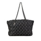 Chanel Paris-Byzance Tweed On Stitch Shoulder Bag