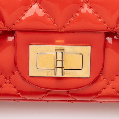 Chanel Patent Leather 2.55 Reissue E/W Clutch (SHF-Og65LE)