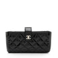 Chanel Patent Leather CC O-Mini Phone Clutch (SHF-VW0S2O)
