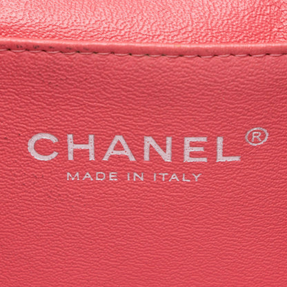 Chanel Patent Leather Chain Flap Clutch