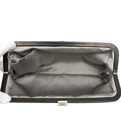 Chanel Quilted Lambskin Mademoiselle Ligne Clutch