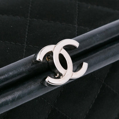 Chanel Quilted Satin Timeless Clutch (SHG-CBcot3)