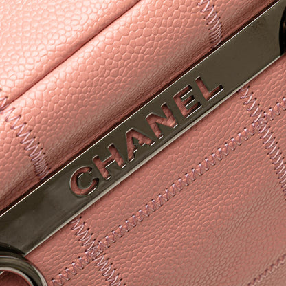 Chanel Small Choco Bar Caviar Shoulder Bag