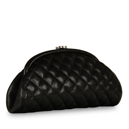 Chanel Timeless Kisslock Half Moon Clutch