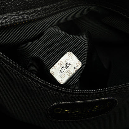 Chanel Triple CC Caviar Shoulder Bag