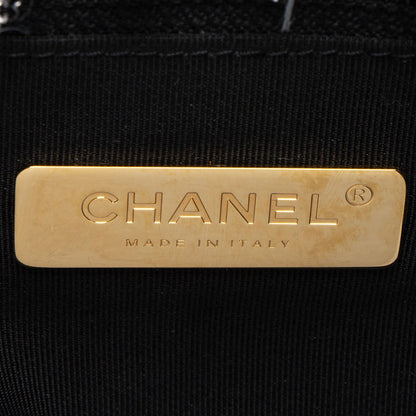Chanel Tweed Houndstooth 19 Large Flap Shoulder Bag