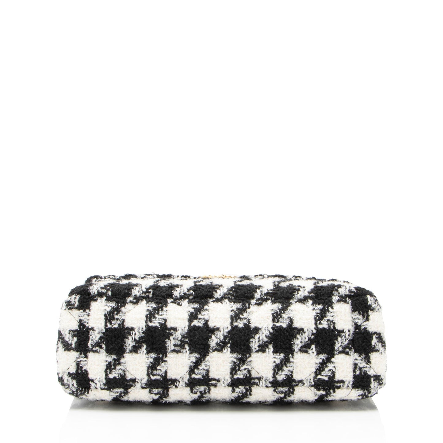 Chanel Tweed Houndstooth 19 Large Flap Shoulder Bag