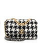 Chanel Tweed Houndstooth 19 Large Flap Shoulder Bag