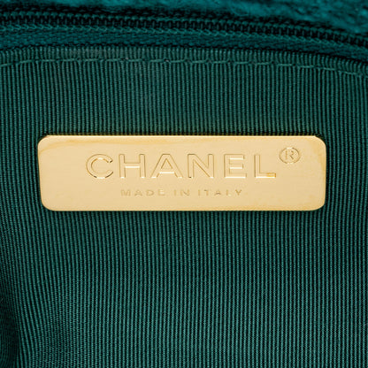Chanel Tweed 19 Medium Flap Shoulder Bag