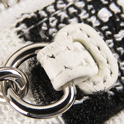 Chanel Tweed Round Clutch with Chain (SHG-jox5Cf)
