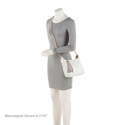 Chanel Vintage Lambskin Tassel Shoulder Bag (SHF-20875)