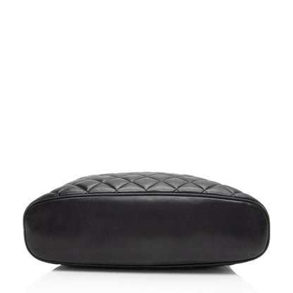Chanel Vintage Quilted Lambskin Medium Shoulder Bag (SHF-lBlF7a)